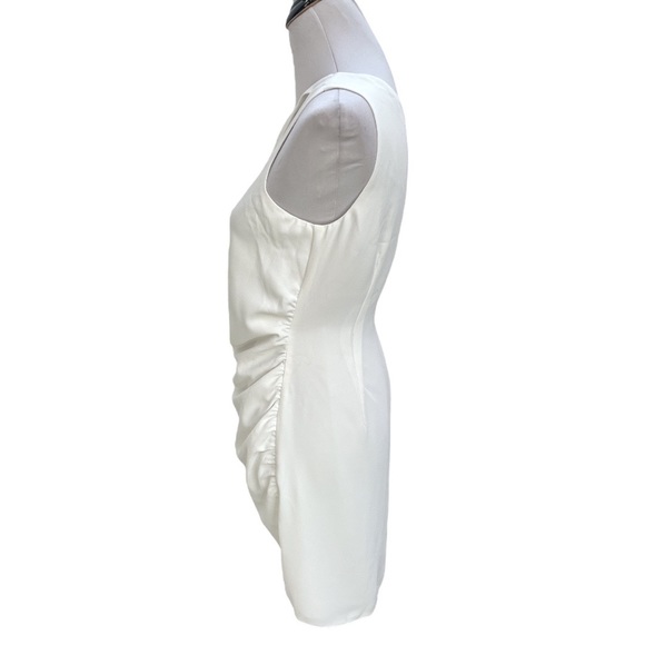 Amanda Uprichard REVOLVE Conetta Mini Dress Ivory White Size Small - Picture 4 of 9